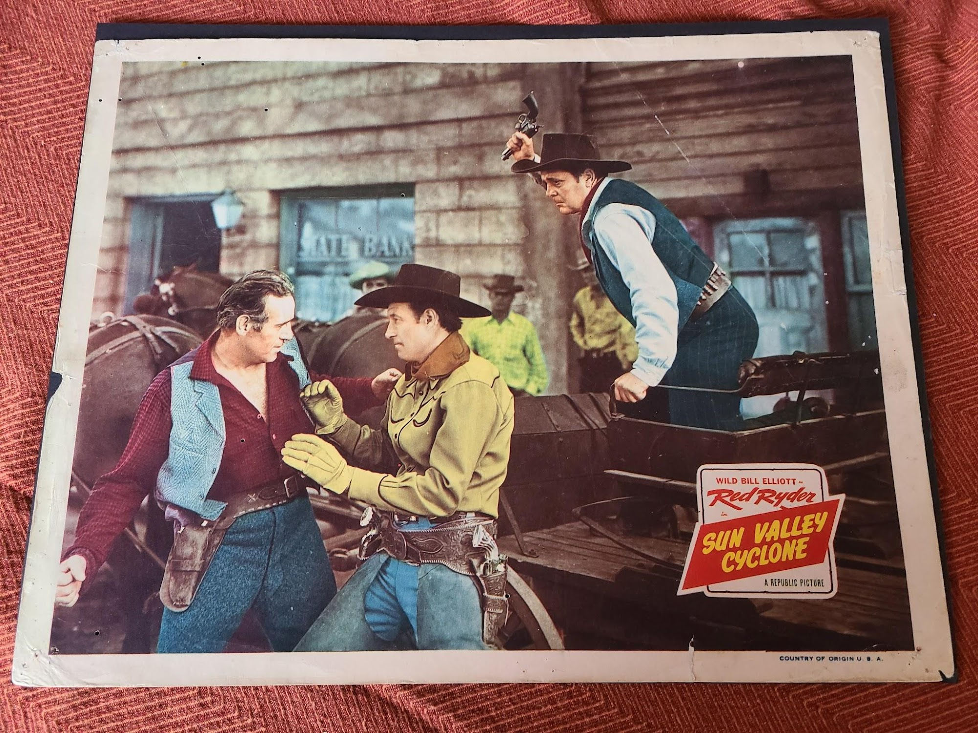 Sun Valley Cyclone 1946 Western Lobby Cards