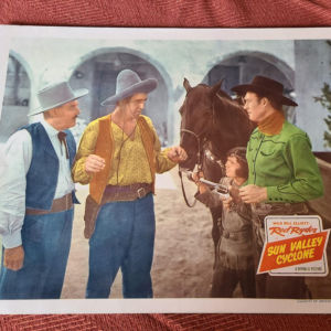 Sun Valley Cyclone 1946 Western Lobby Cards