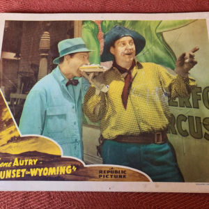 Sunset In Wyoming 1941 Western Lobby Cards