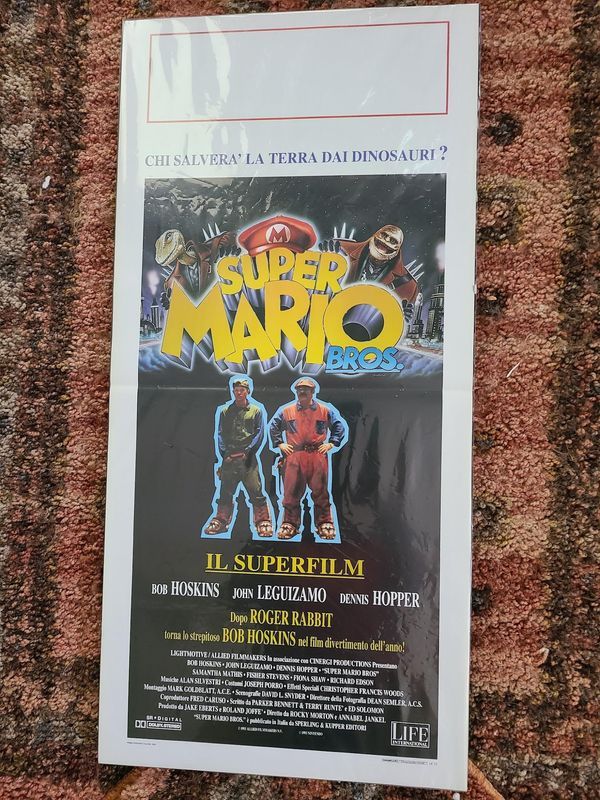 Super Mario Bros. 1993 Locodina