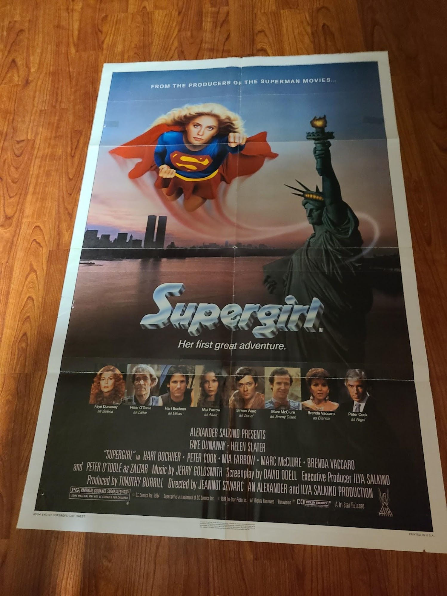 Supergirl 1984 1 Sheets/US