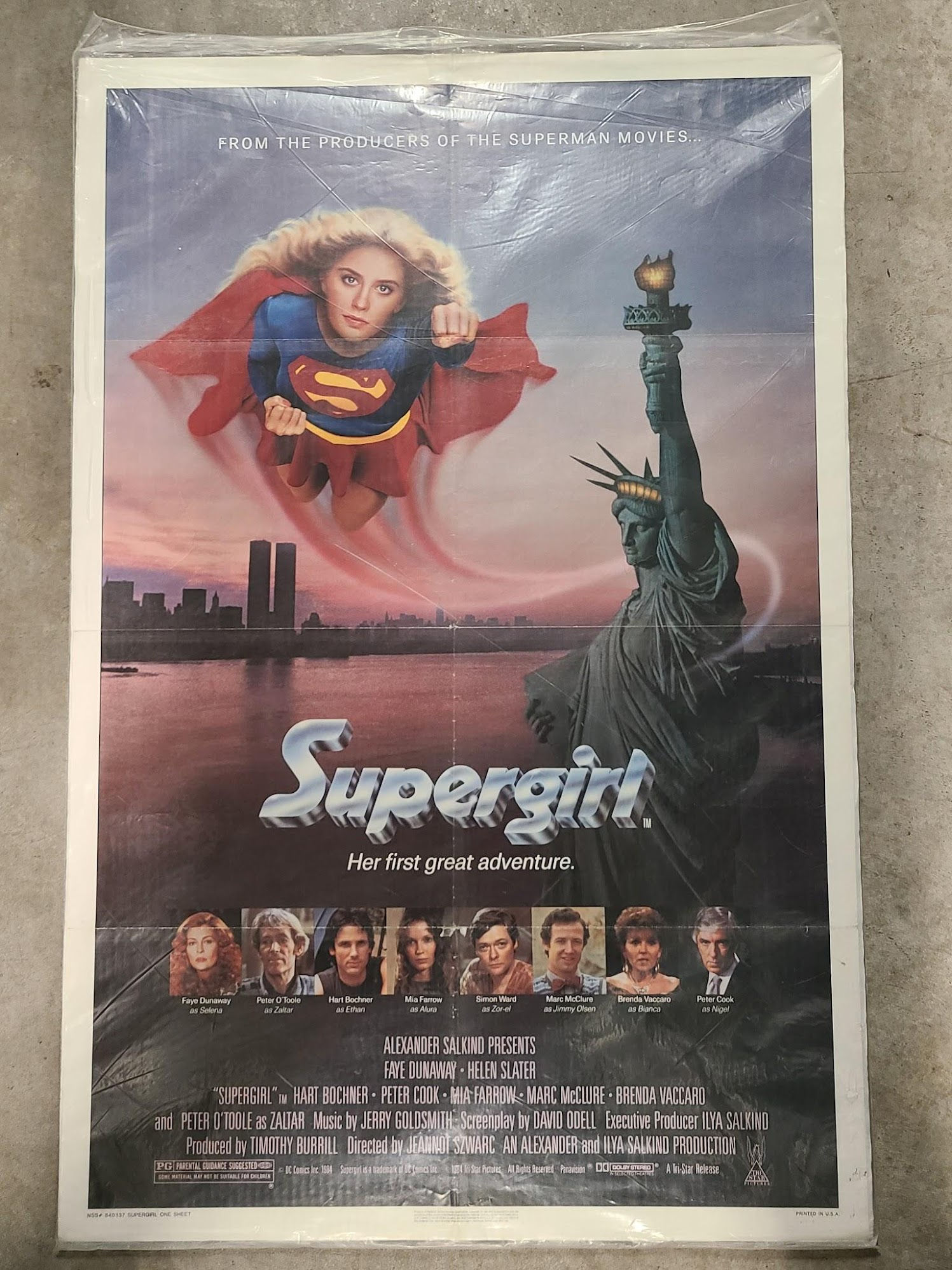 Supergirl 1984 1 Sheets/US