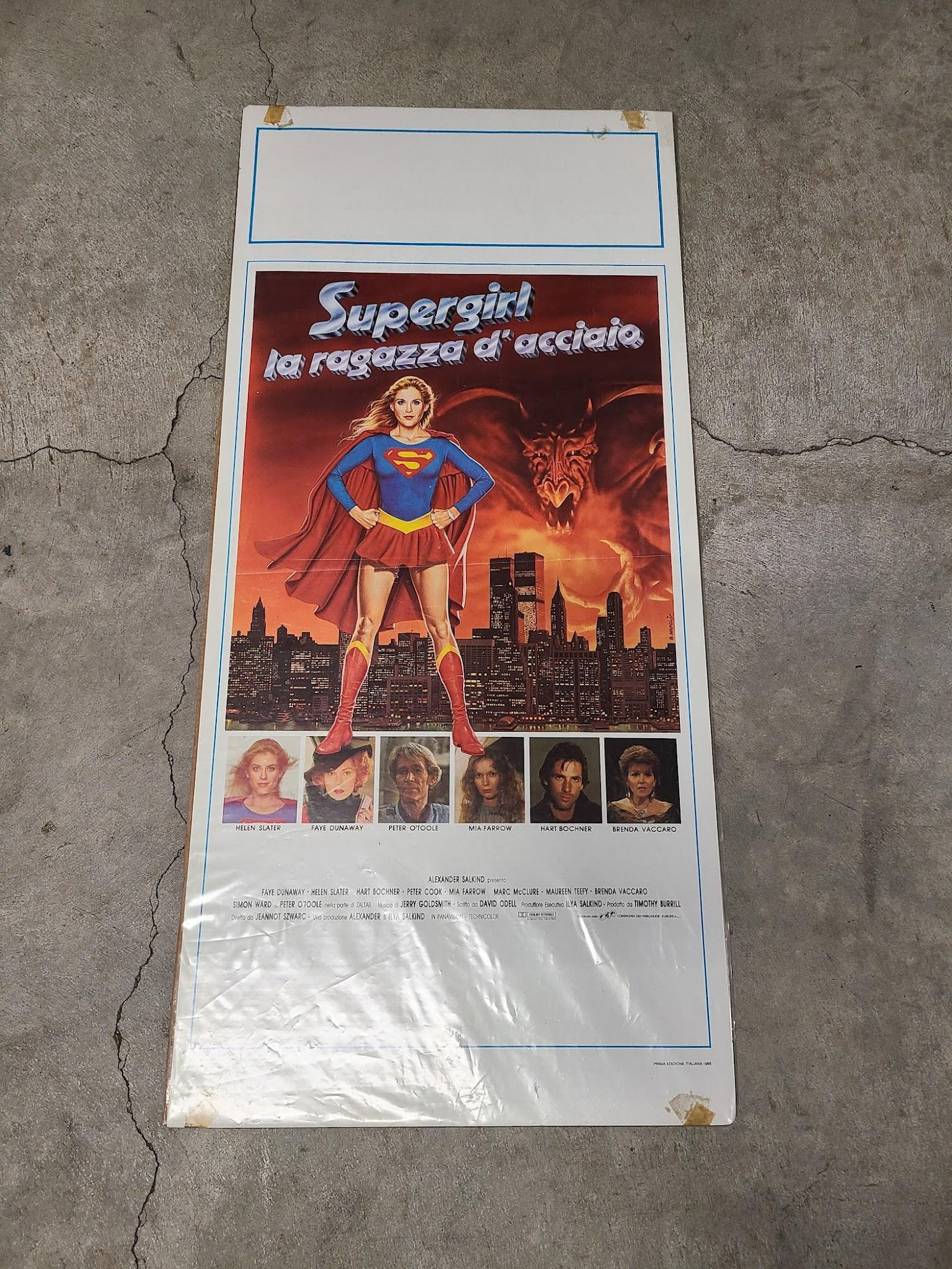 Supergirl 1985 Locodina