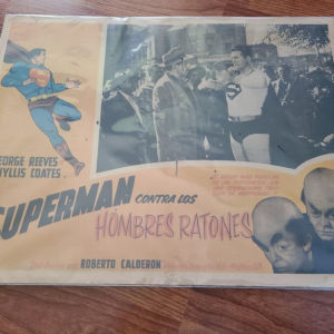 Superman And The Mole Men 1981 Mexican Lobby Cards