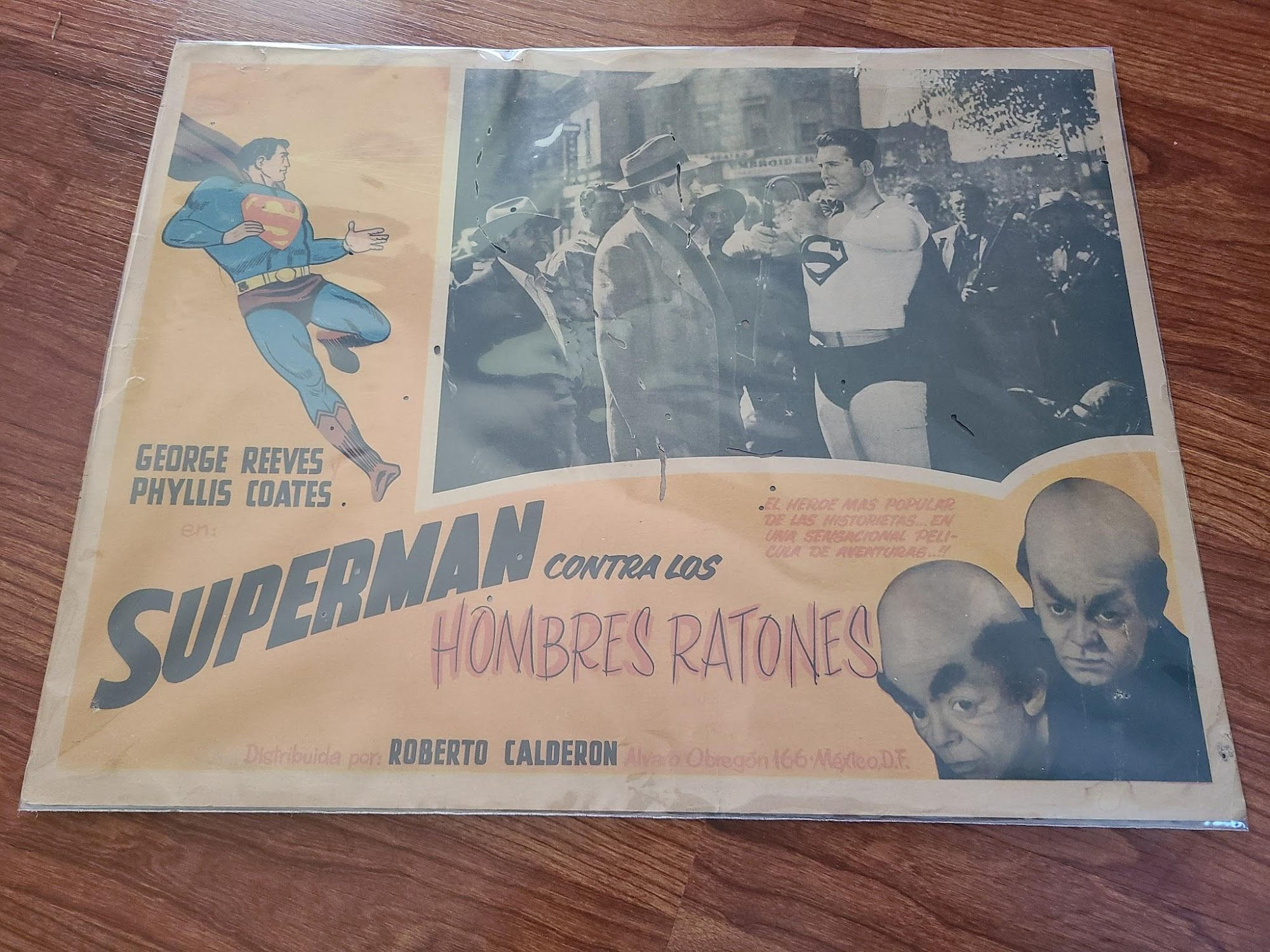 Superman And The Mole Men 1981 Mexican Lobby Cards