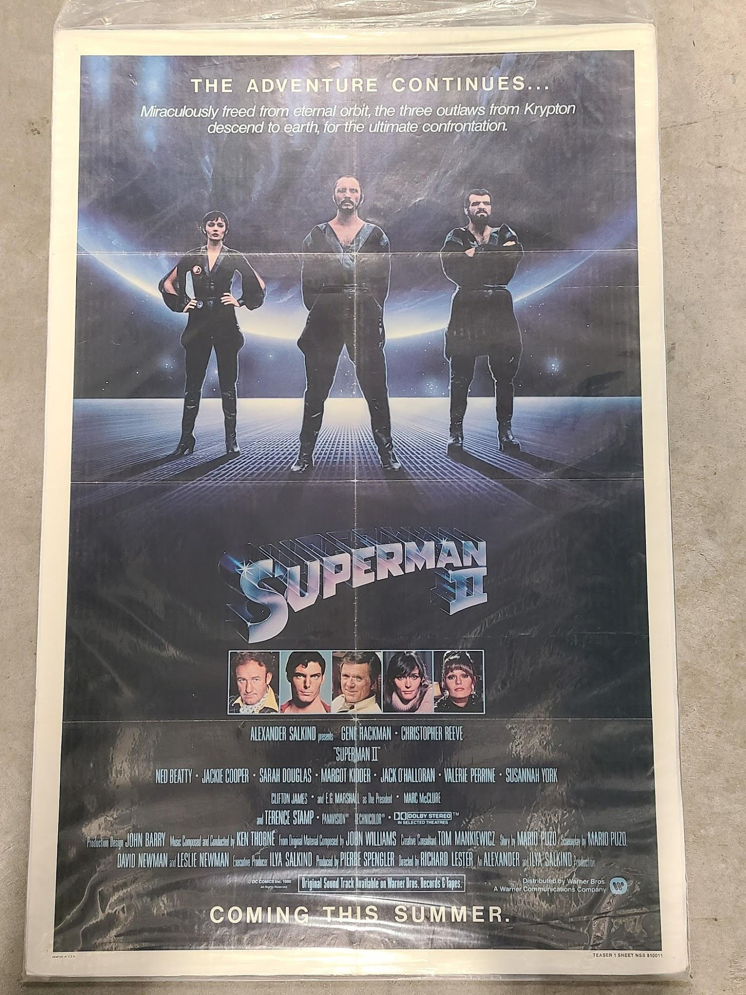 Superman II 1980 1 Sheets/US