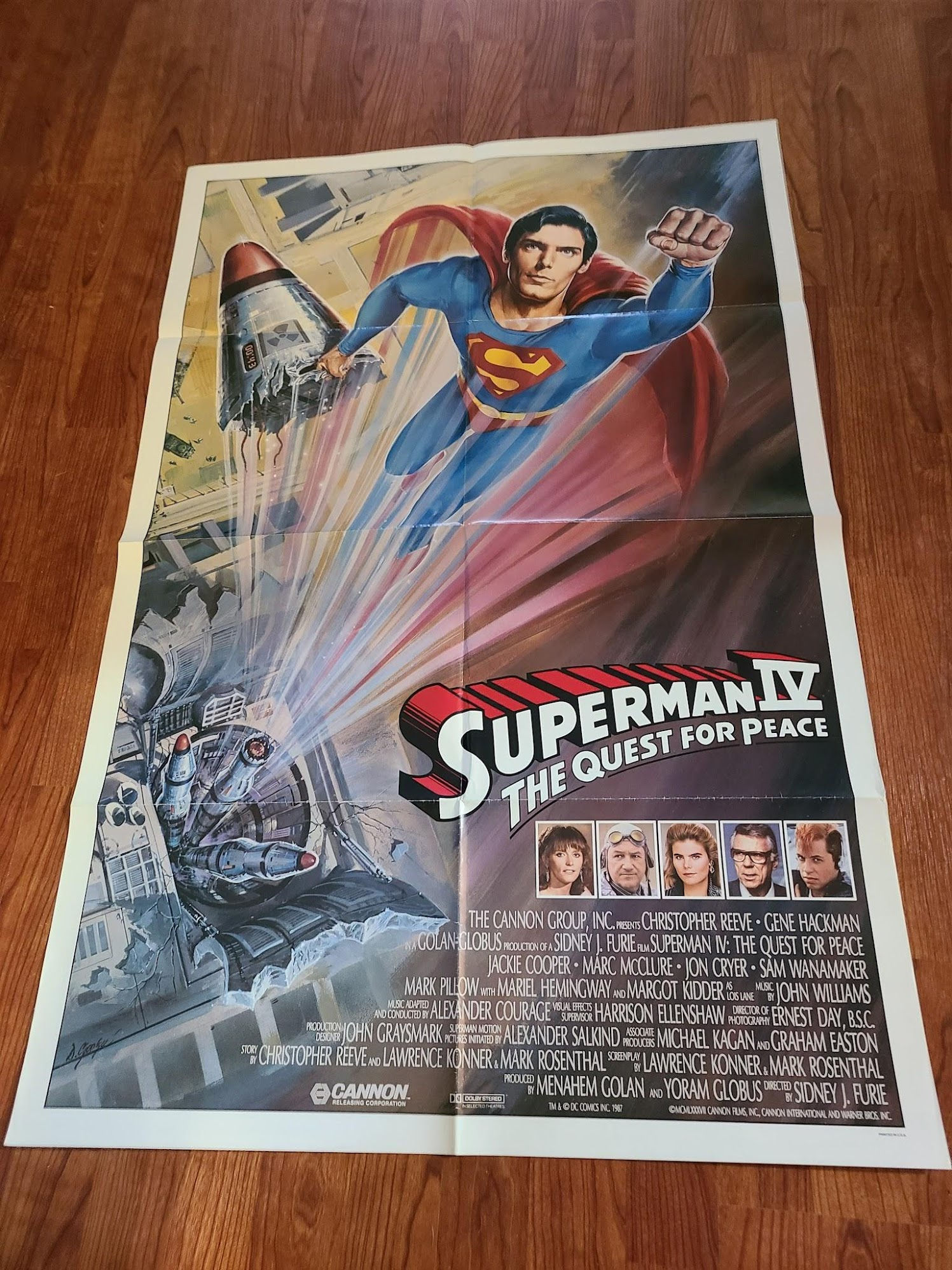 Superman IV: The Quest For Peace 1987 1 Sheets/US