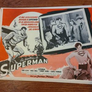 Superman 1948 Mexican Lobby Cards