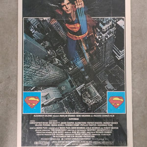 Superman 1978 Window Cards