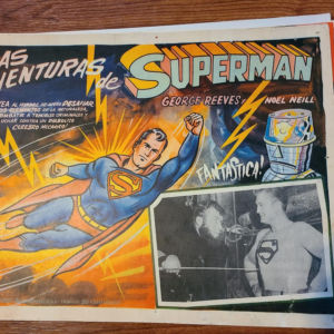 Superman's Peril 1954 Mexican Lobby Cards