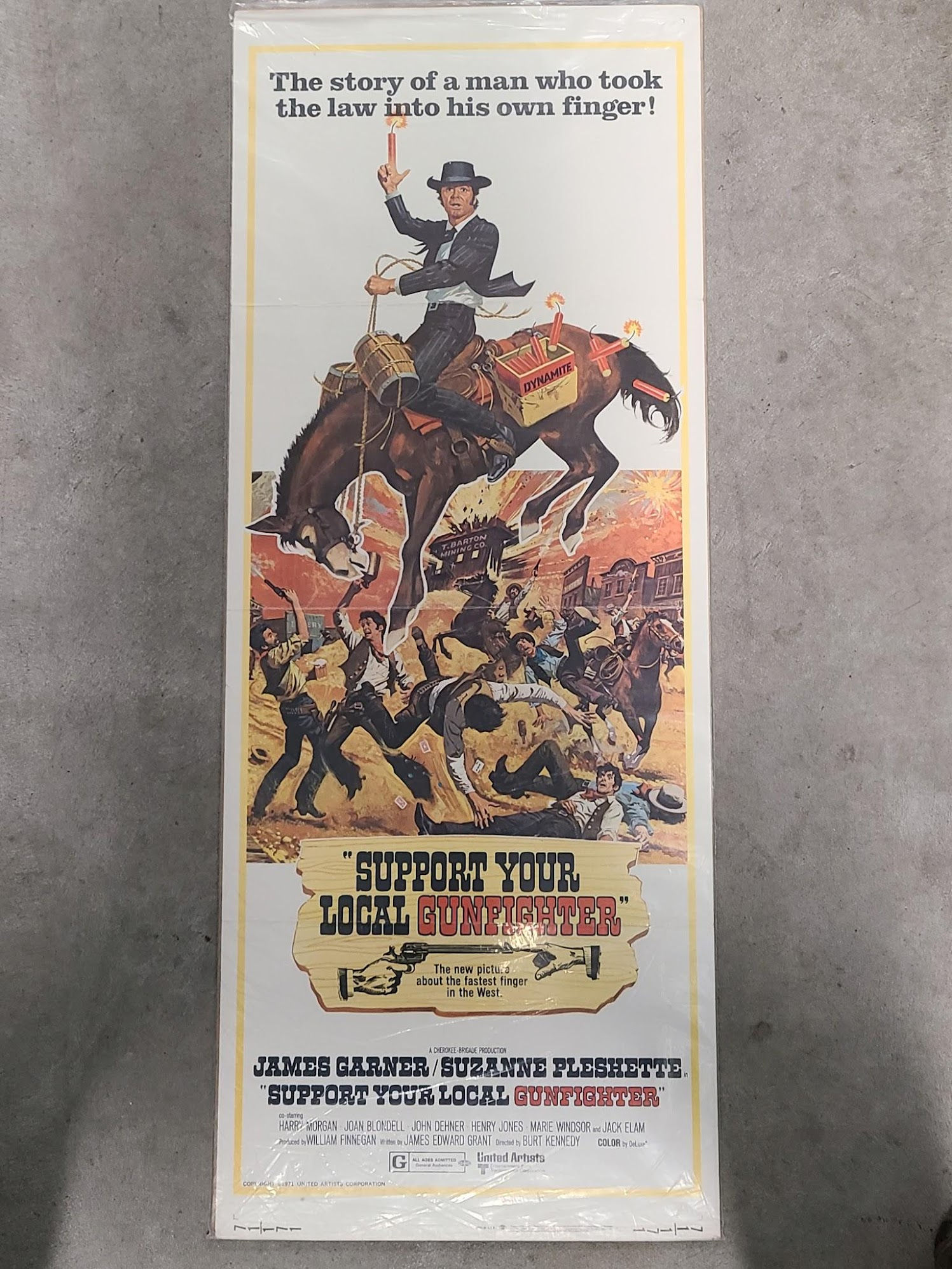 Support Your Local Gunfighter 1971 Inserts