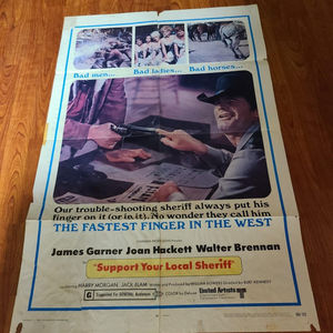 Support Your Local Sheriff 1969 1 Sheets/US