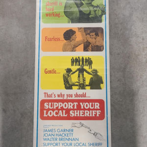 Support Your Local Sheriff 1969 Inserts