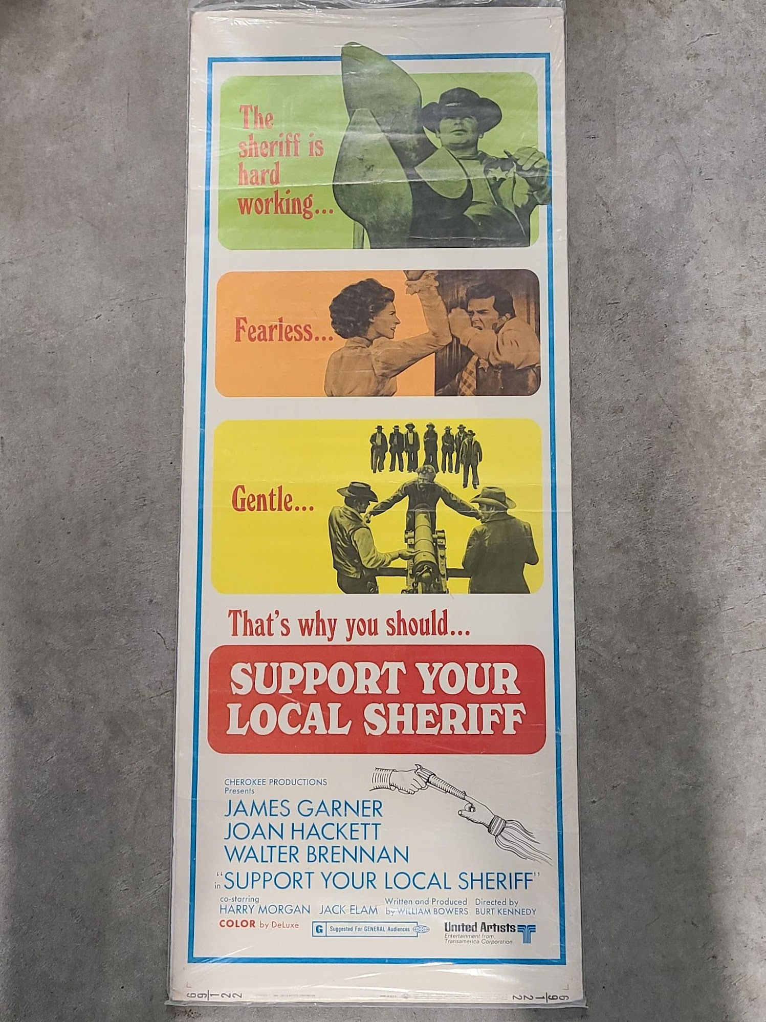 Support Your Local Sheriff 1969 Inserts