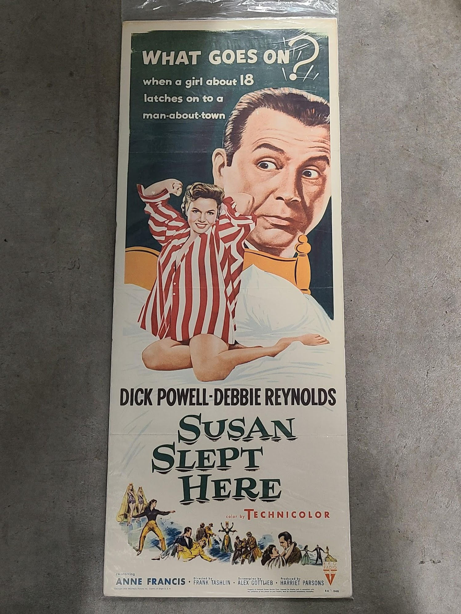 Susan Slept Here 1954 Inserts