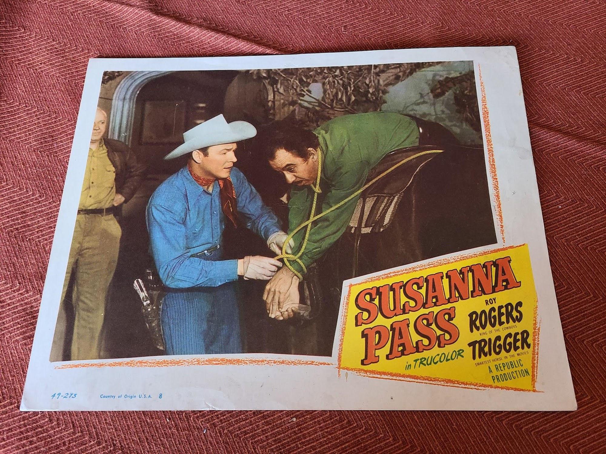 Susanna Pass 1949 Western Lobby Cards
