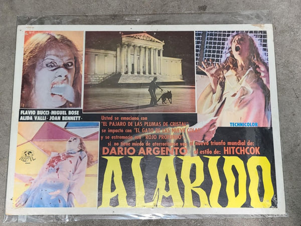 Suspiria 1977 Mexican Lobby Cards