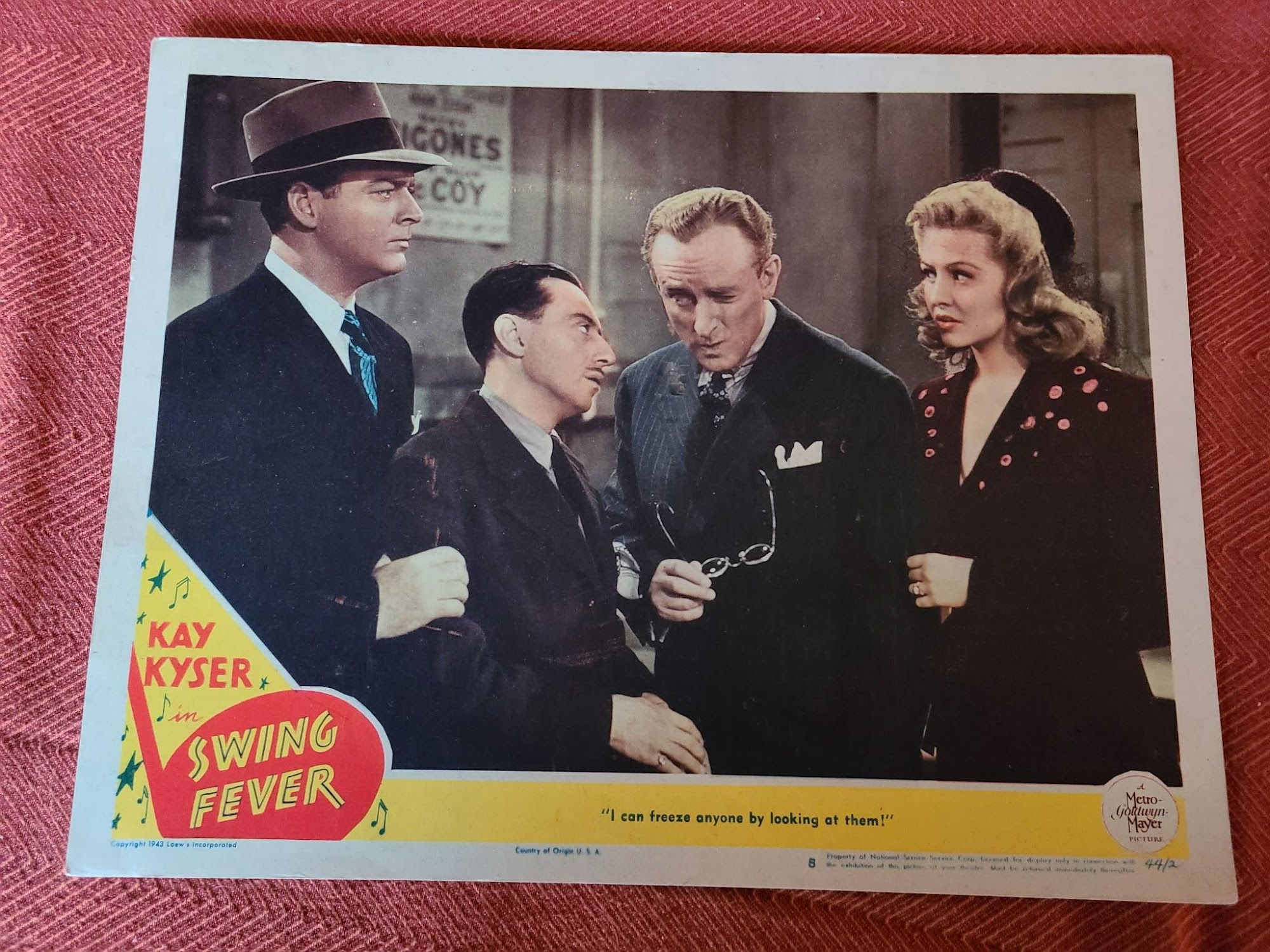 Swing Fever 1943 General Lobby Cards