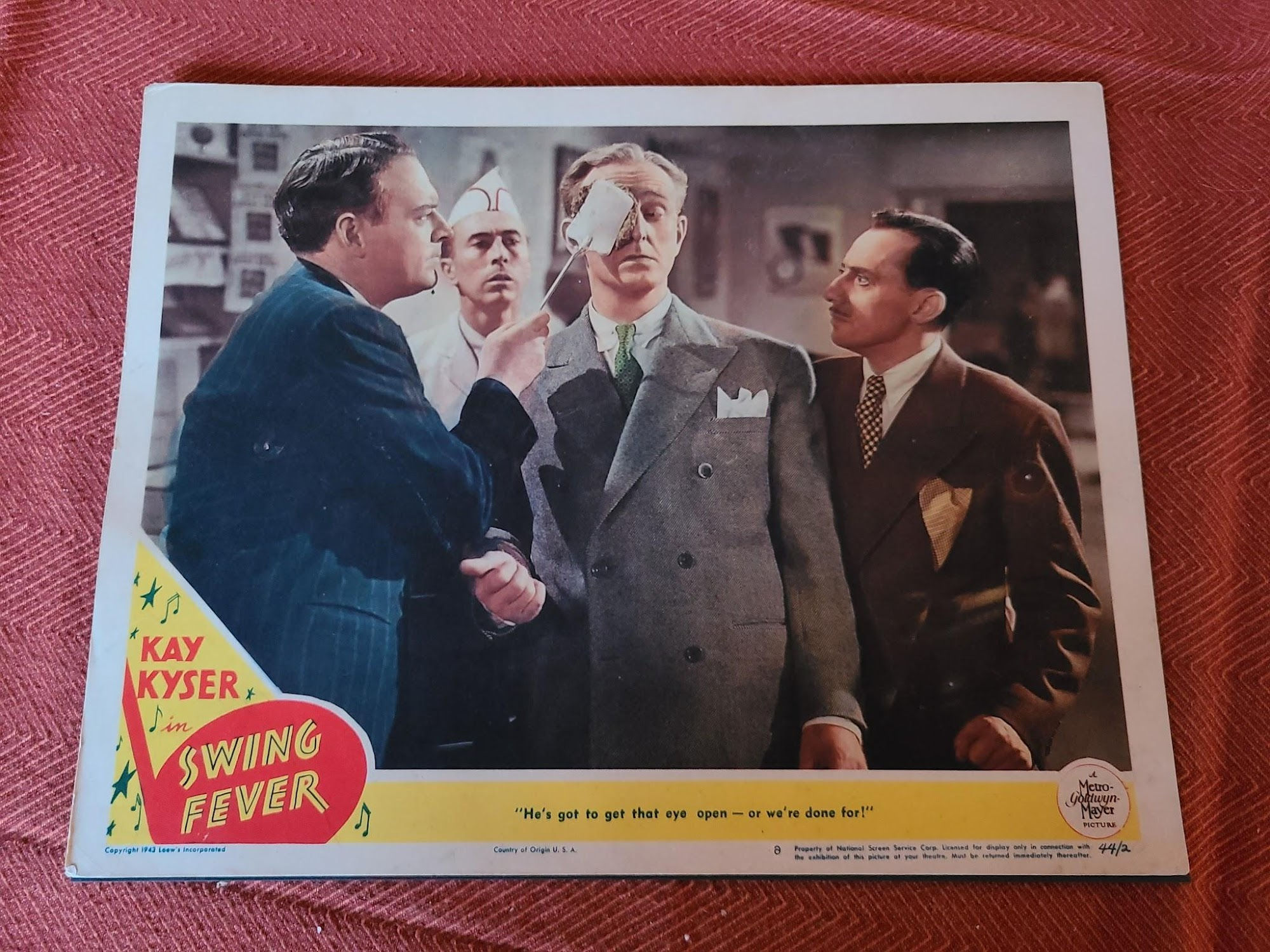Swing Fever 1943 General Lobby Cards