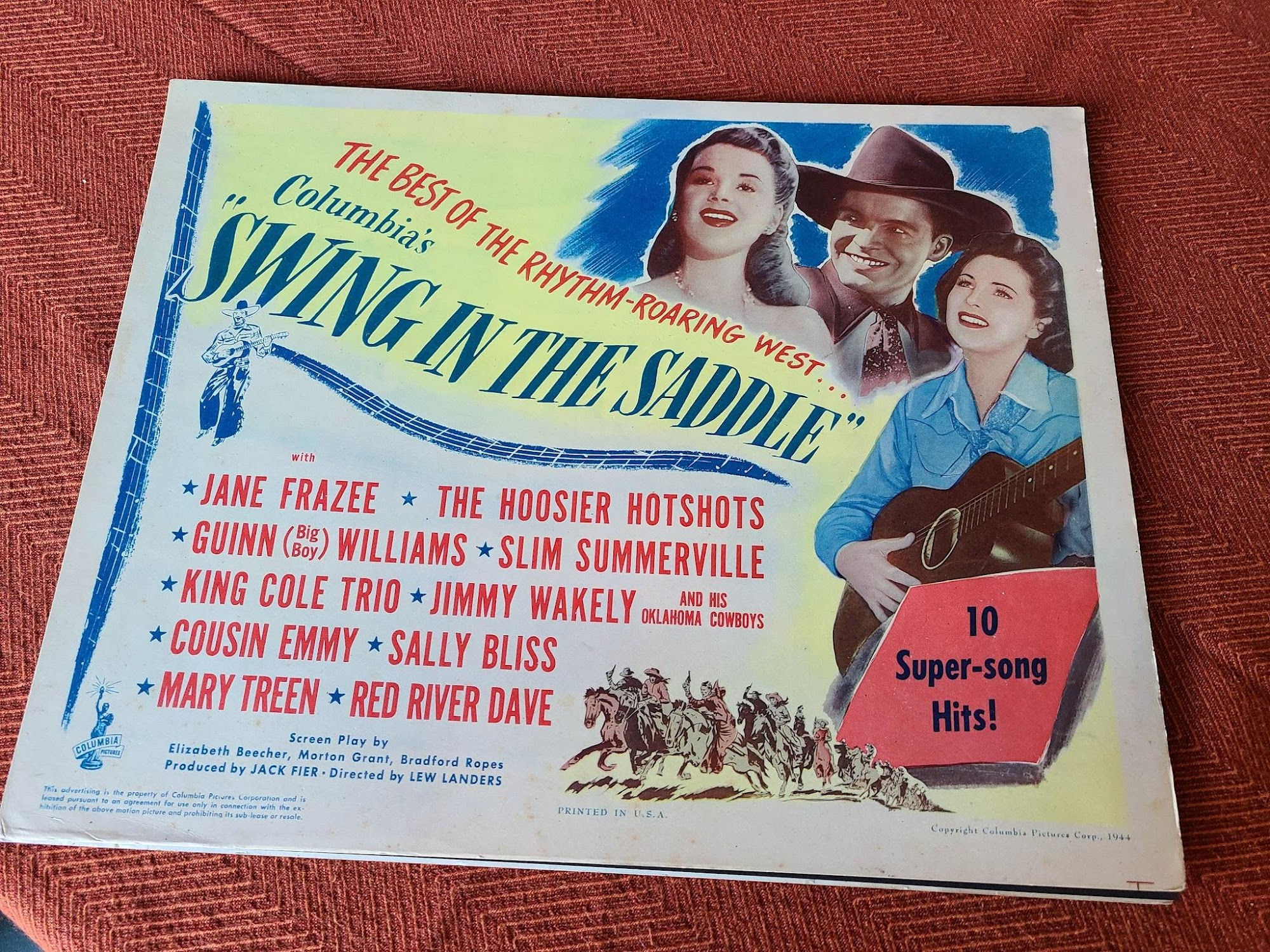 Swing In The Saddle 1944 Western Lobby Cards