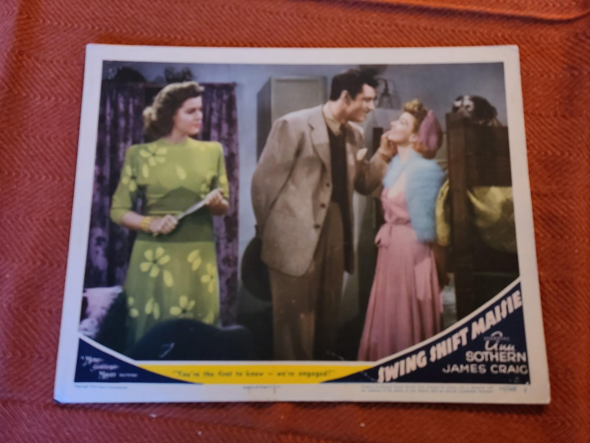 Swing Shift Maisie 1943 General Lobby Cards