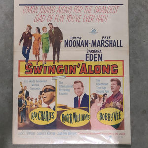 Swingin' Along 1962 Window Cards