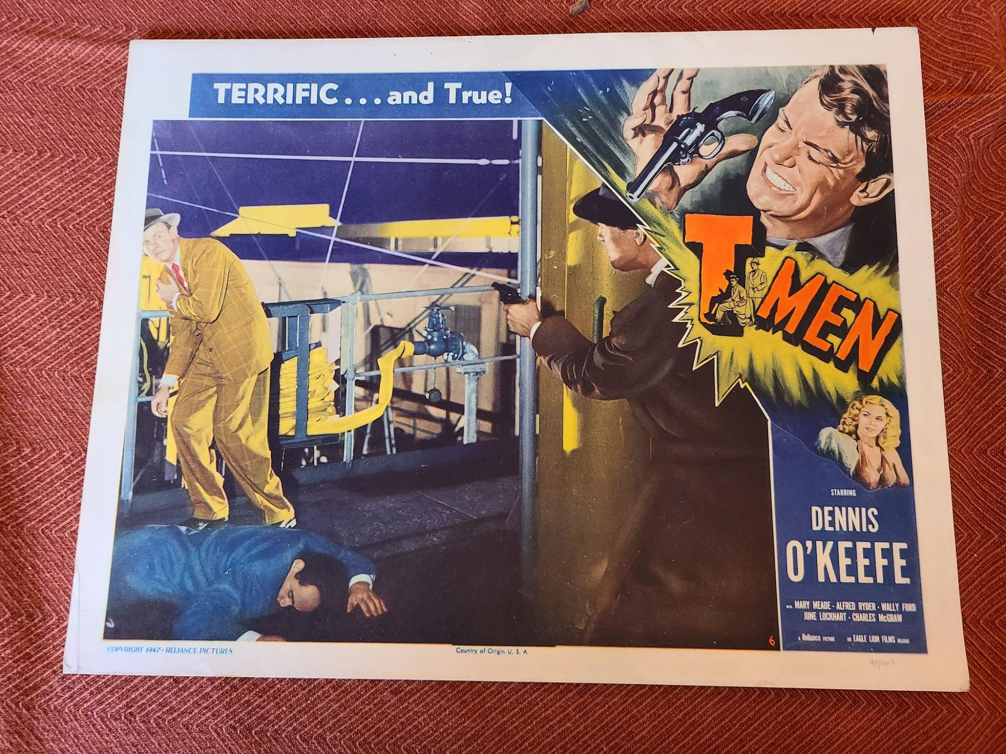 T-Men 1947 General Lobby Cards