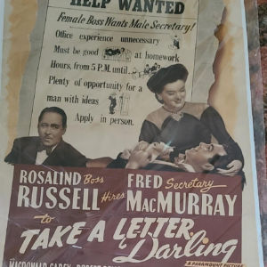 Take A Letter Darling 1942 1 Sheets/US