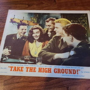 Take The High Ground 1953 Military/Aviation Lobby Cards