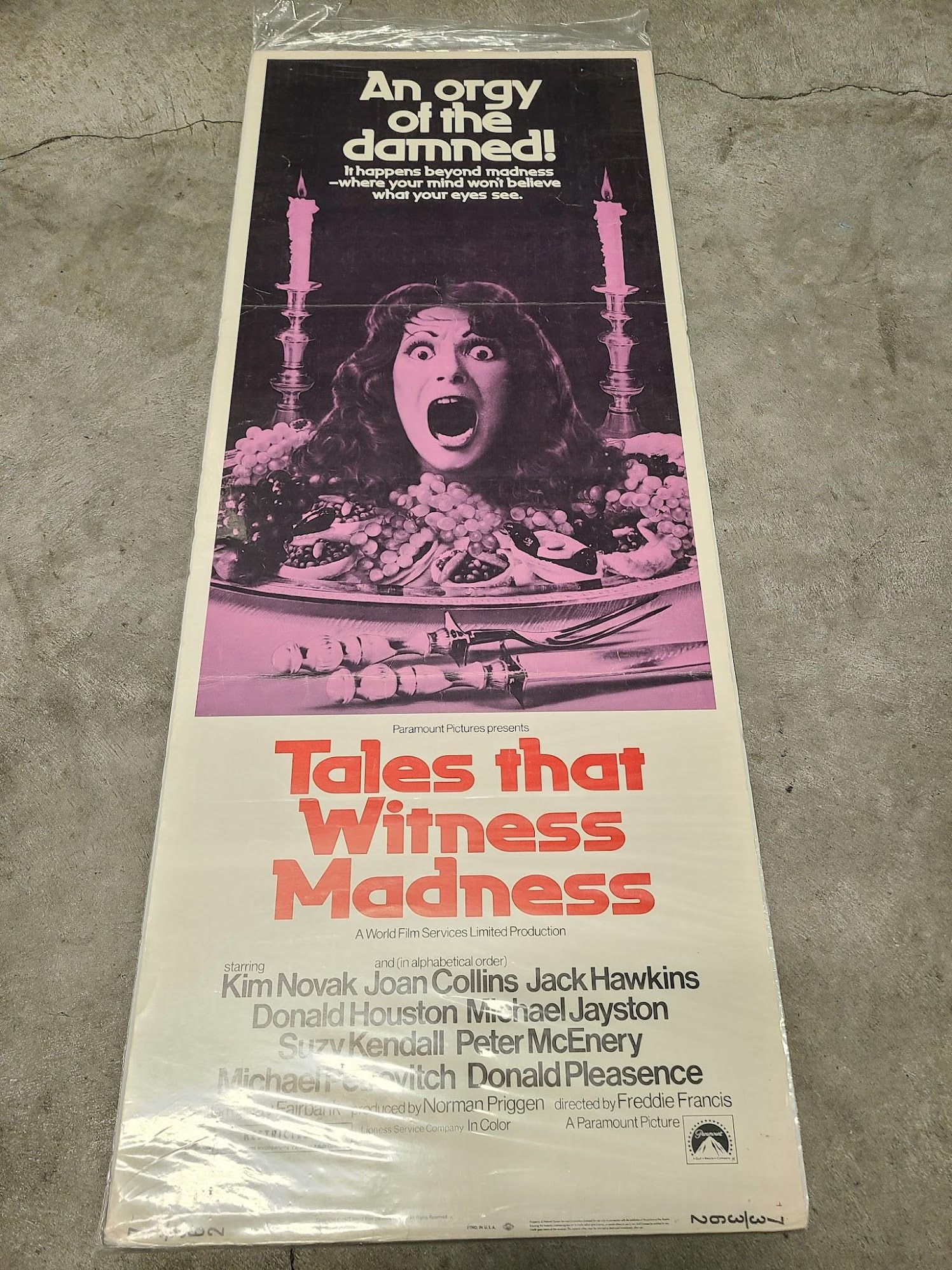 Tales That Witness Madness 1973 Inserts