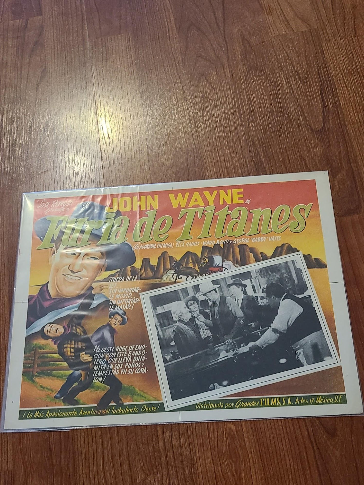 Tall In The Saddle 1944 Mexican Lobby Cards