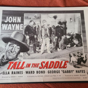 Tall In The Saddle 1944 Western Lobby Cards