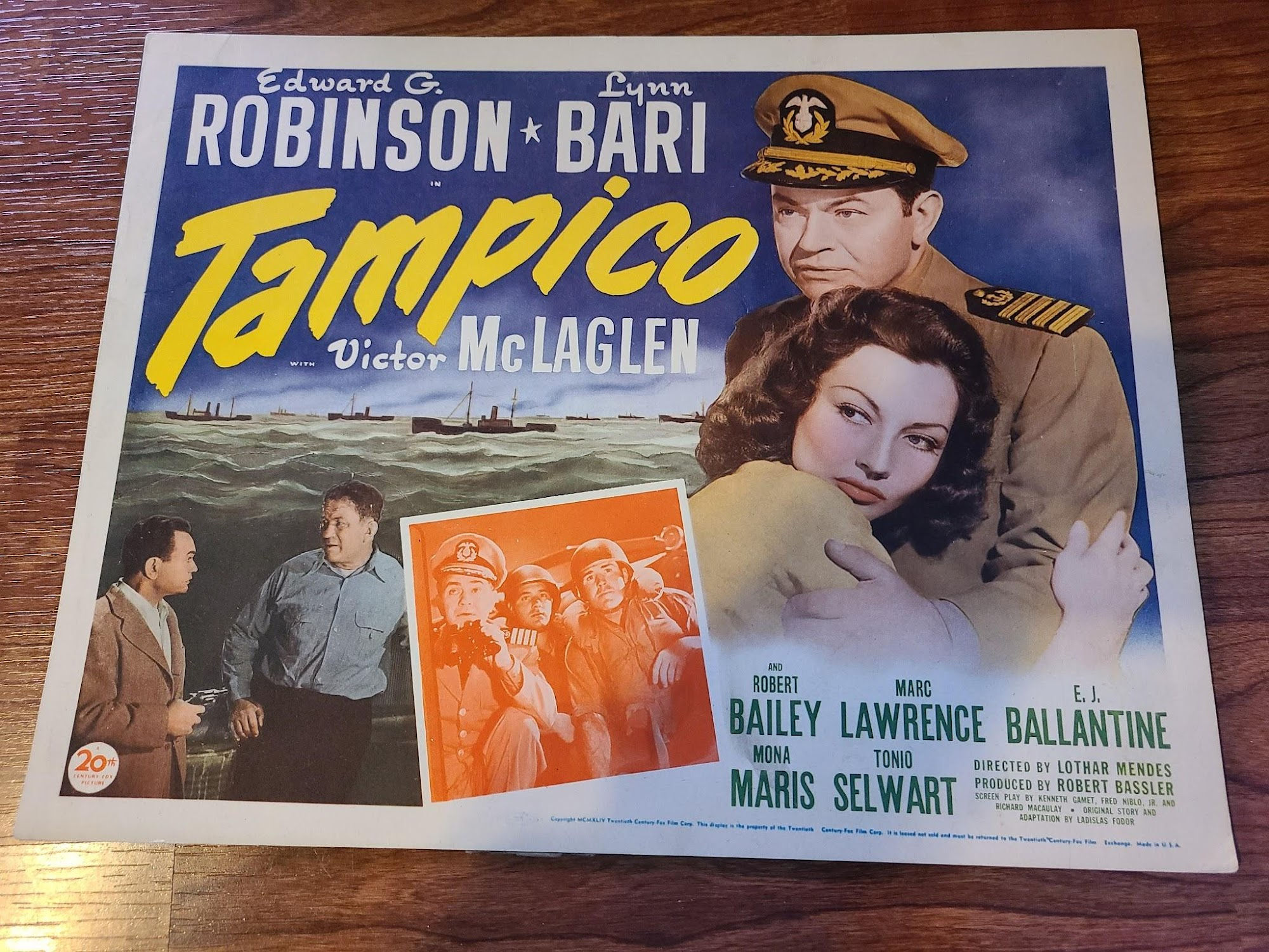 Tampico 1944 Military/Aviation Lobby Cards