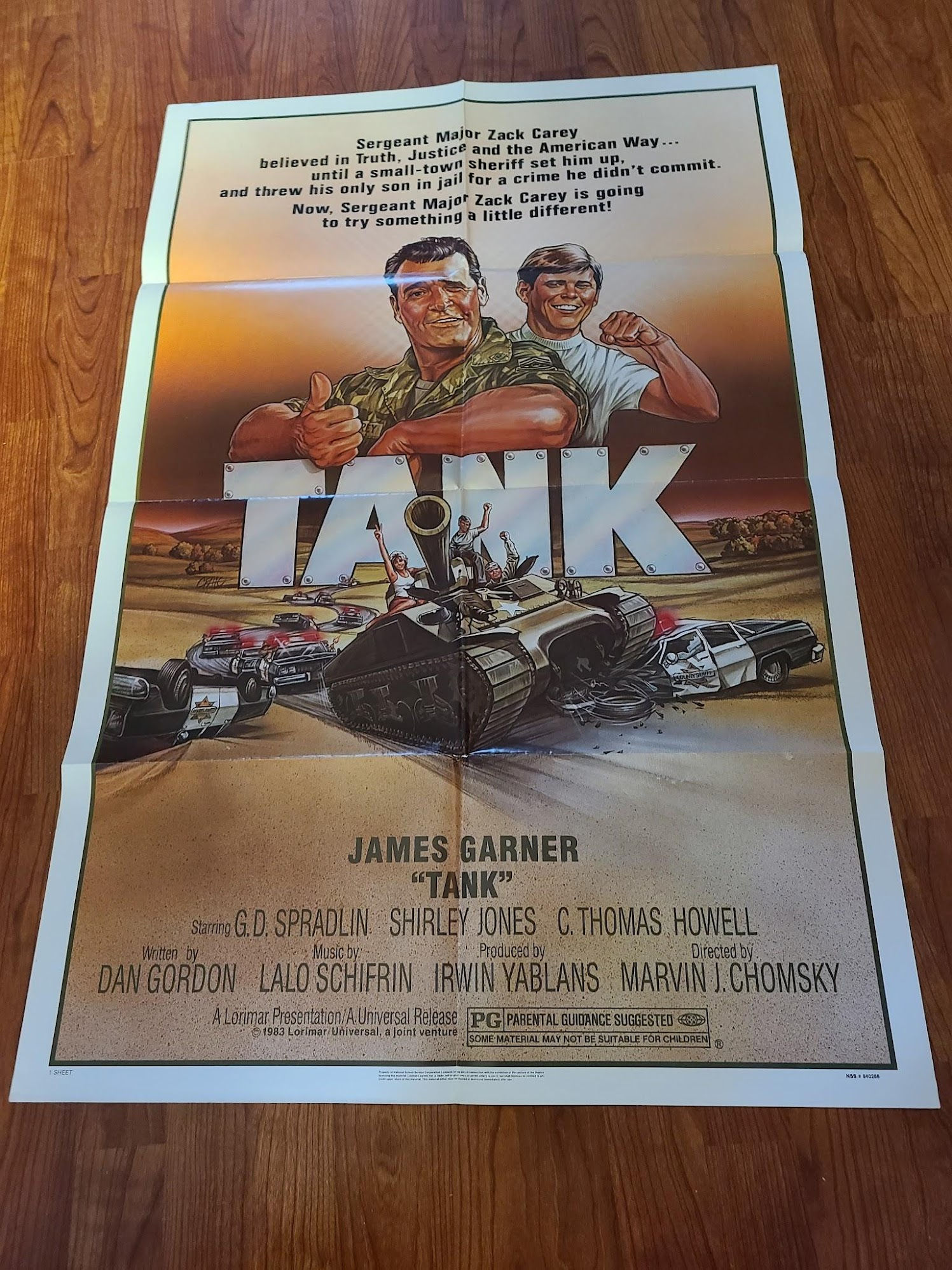 Tank 1983 1 Sheets/US