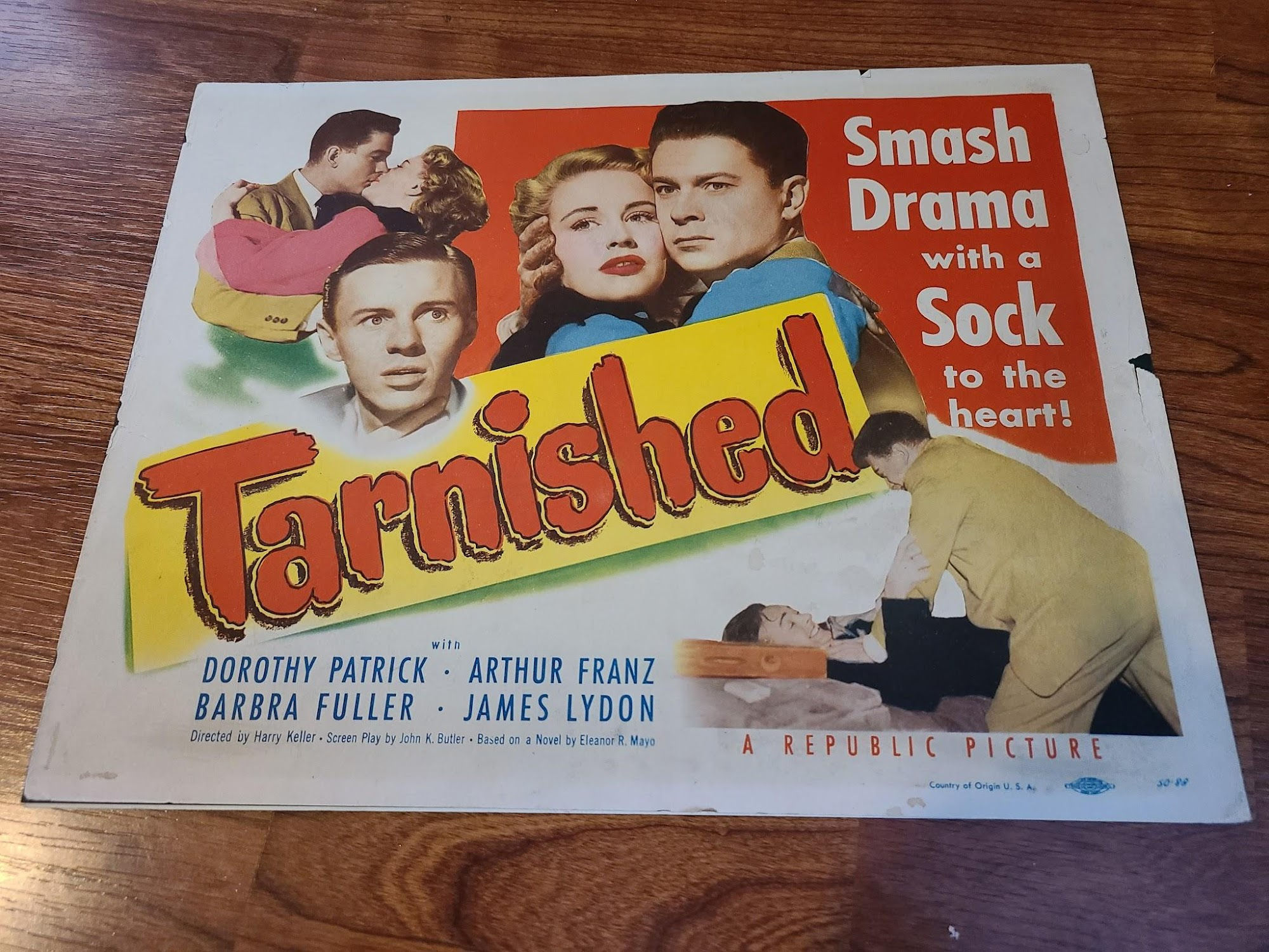 Tarnished 1950 Title Cards