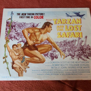 Tarzan And The Lost Safari 1957 Title Cards
