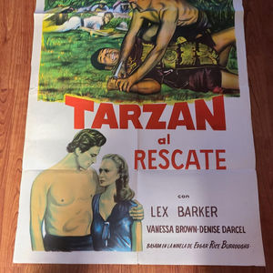 Tarzan & The Slave Girl 1950 1 Sheets/US