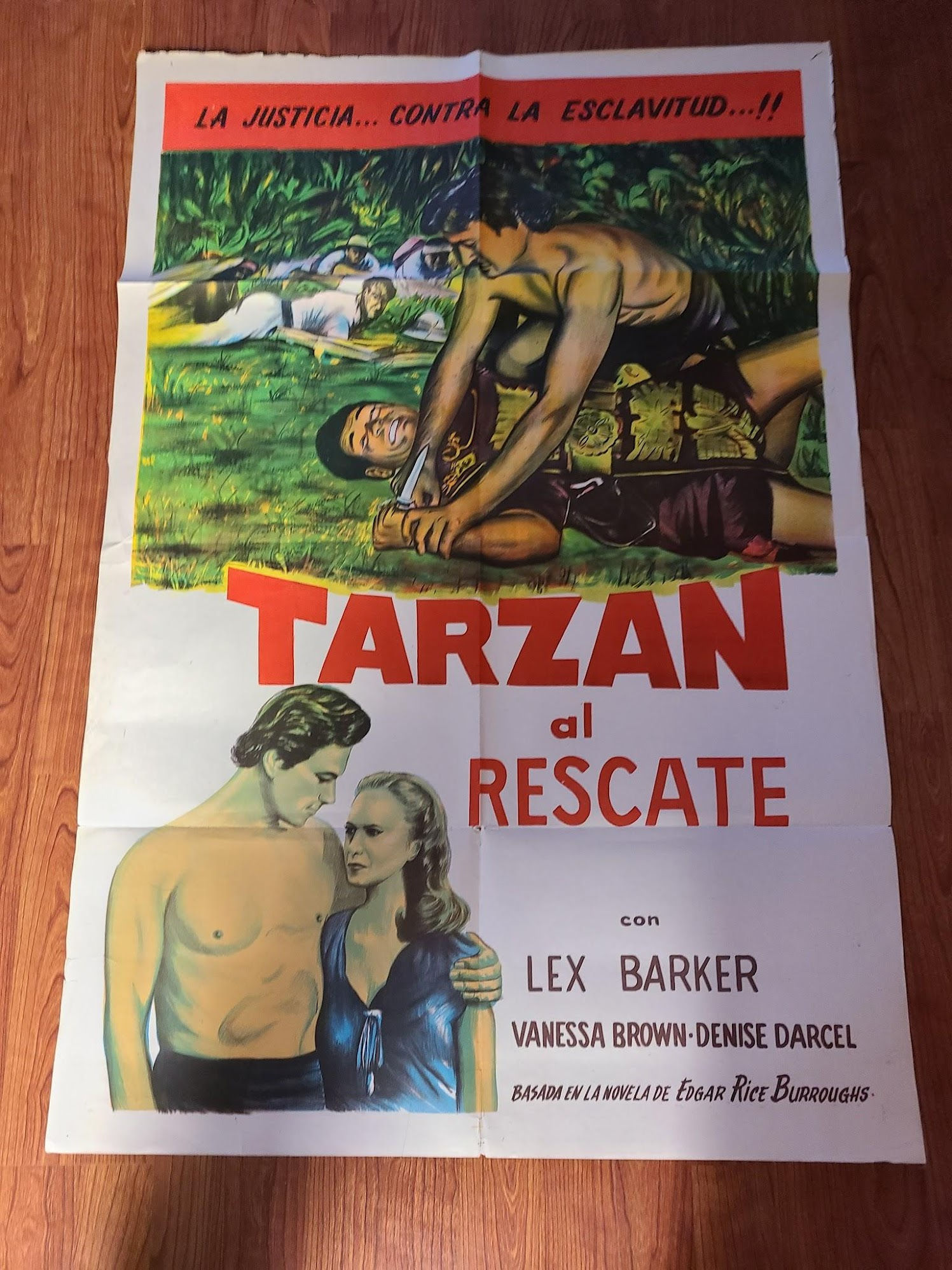 Tarzan & The Slave Girl 1950 1 Sheets/US