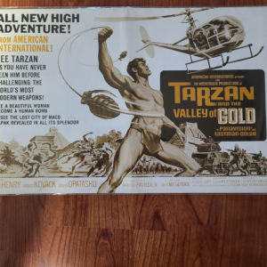 Tarzan and The Valley of Gold 1967 Press Books