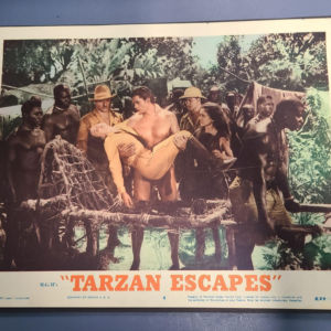 Tarzan Escapes 1936 General Lobby Cards