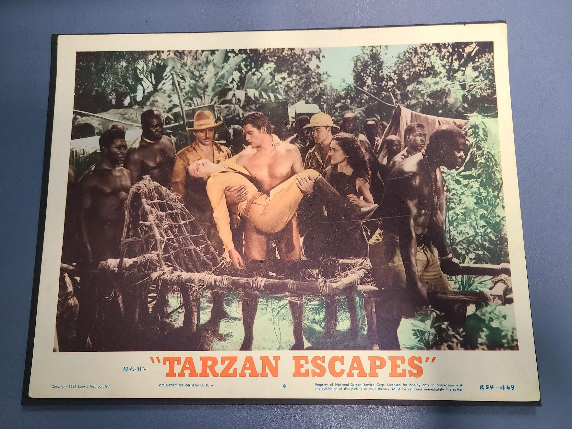 Tarzan Escapes 1936 General Lobby Cards