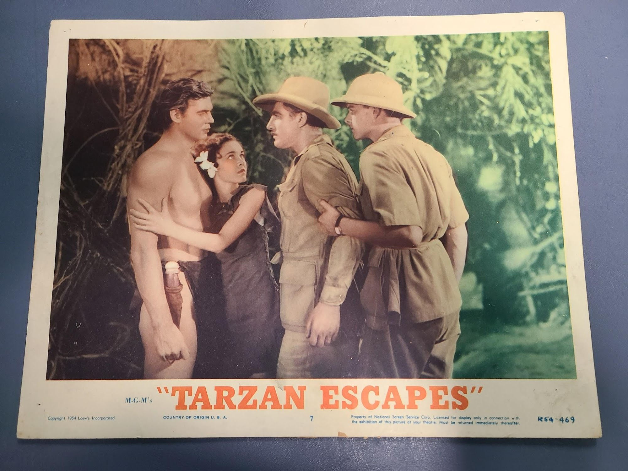 Tarzan Escapes 1936 General Lobby Cards