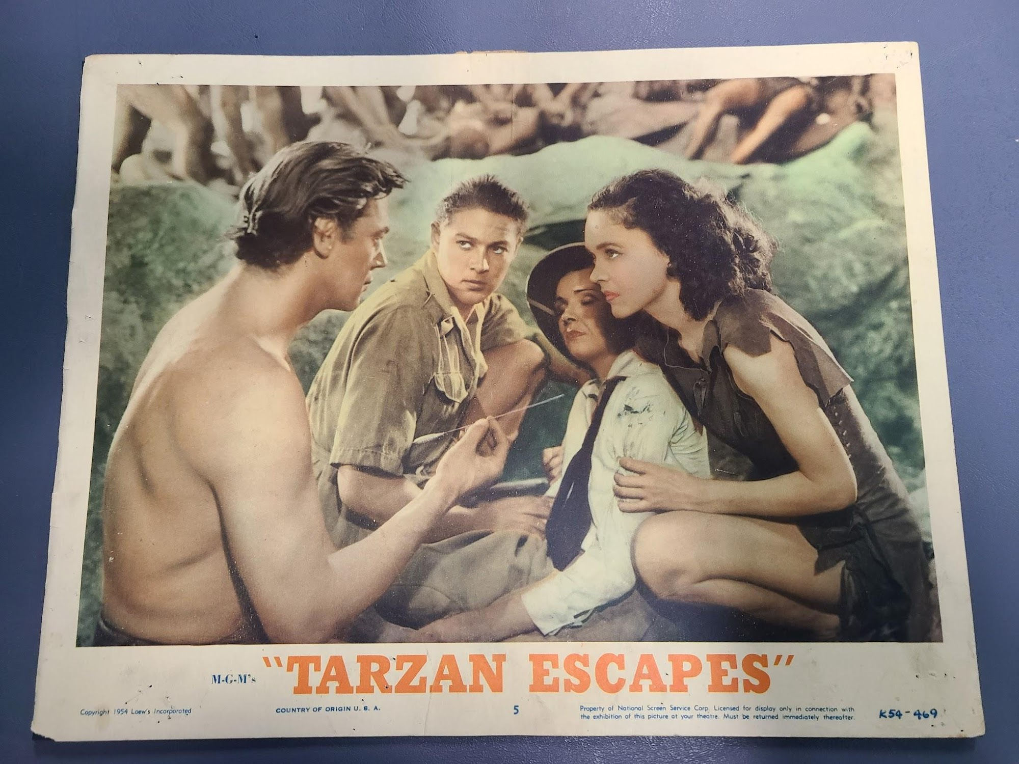 Tarzan Escapes 1936 General Lobby Cards