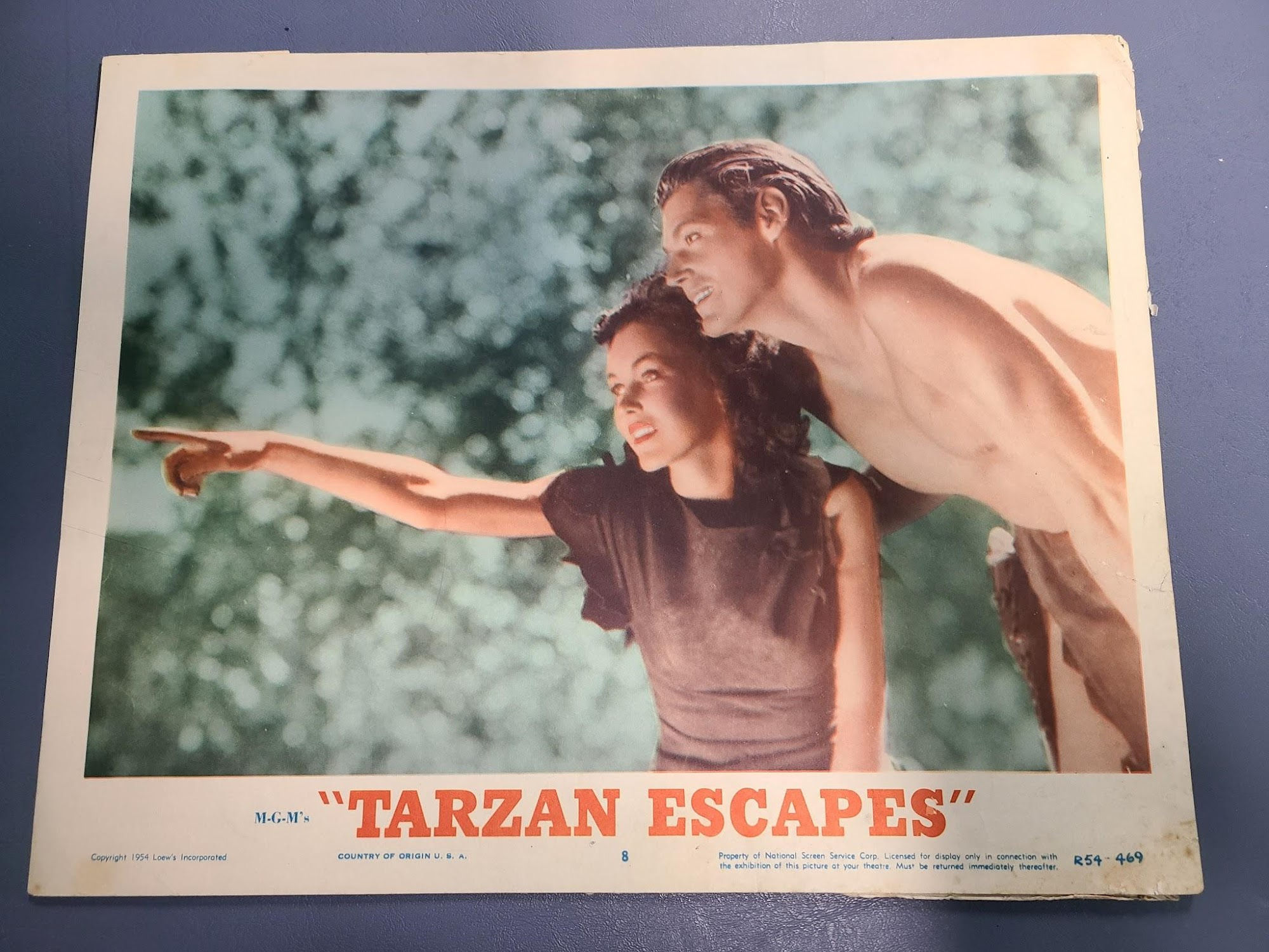 Tarzan Escapes 1936 General Lobby Cards