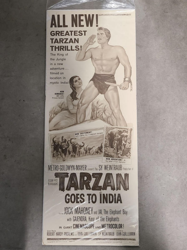 Tarzan Goes To India 1962 Inserts