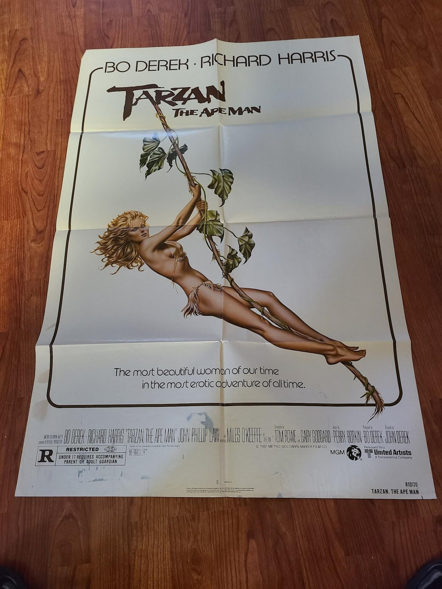 Tarzan. The Ape Man 1981 1 Sheets/US