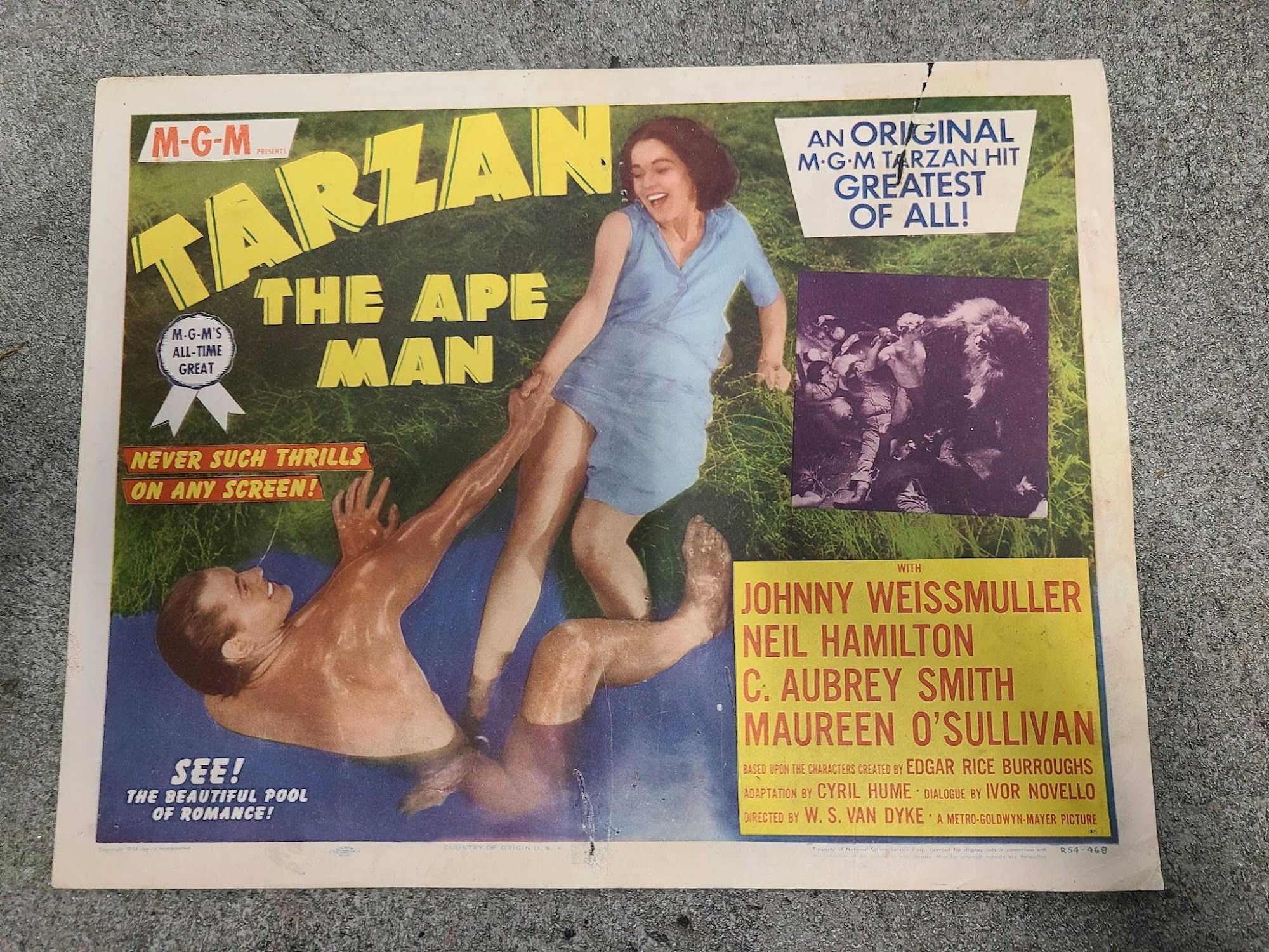 Tarzan The Ape Man 1932 Title Cards