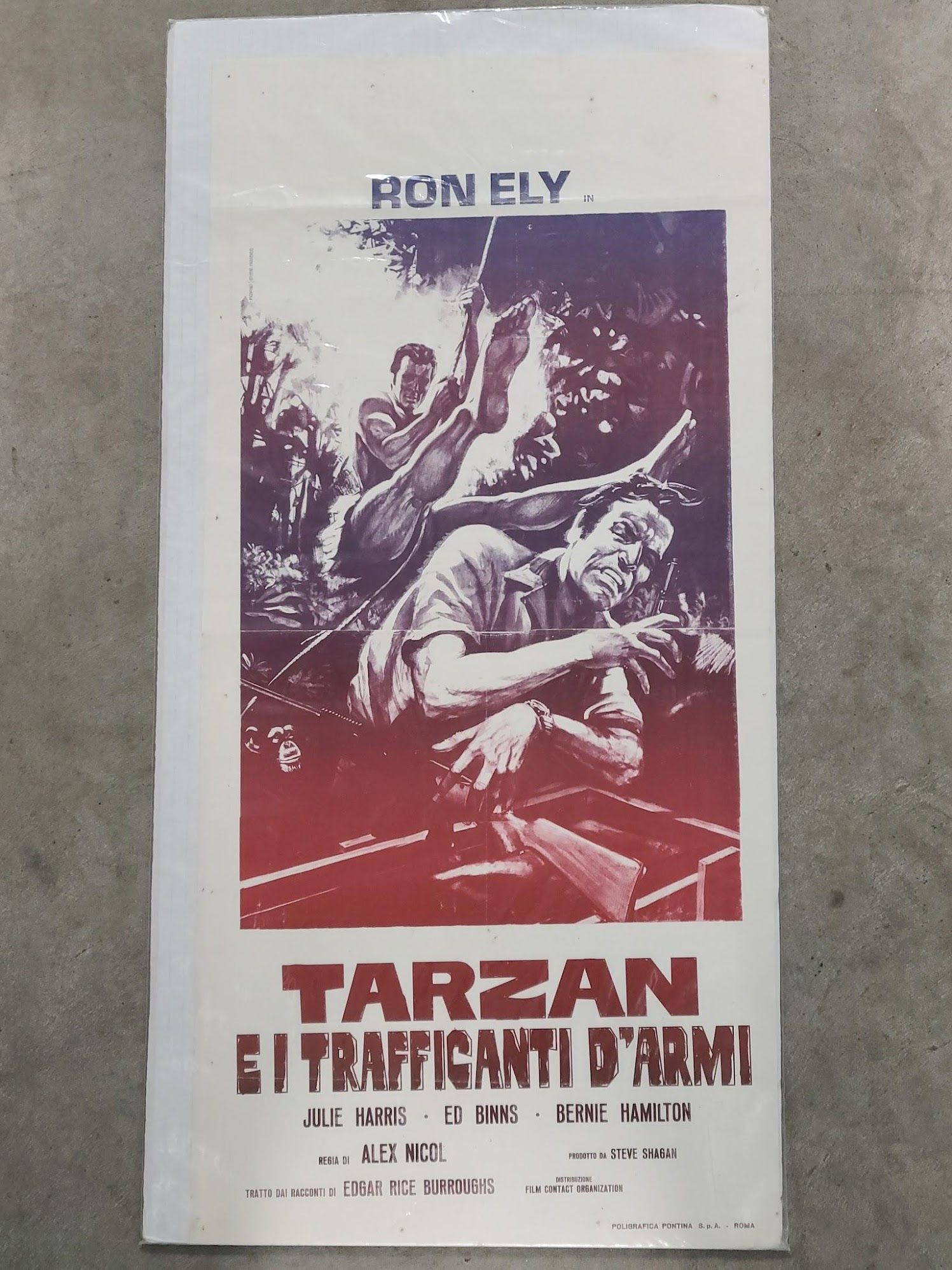 Tarzan: The Perils Of Charity Jones 1967 Locodina