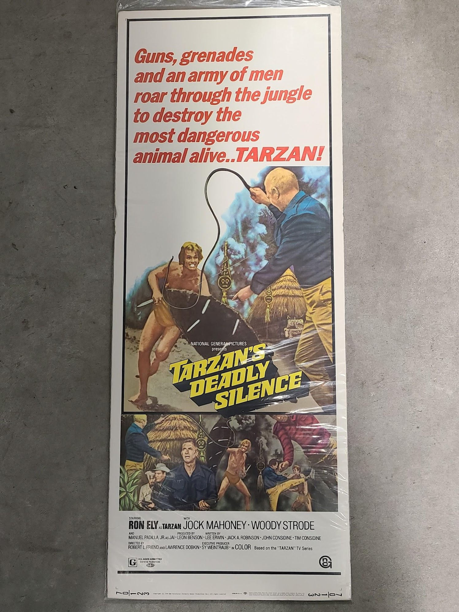 Tarzan's Deadly Silence 1970 Inserts