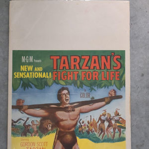 Tarzan's Fight For Life 1958 Window Cards